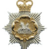 Gloucestershire & Hampshire Regiment Anodised (Staybrite) Cap Badge