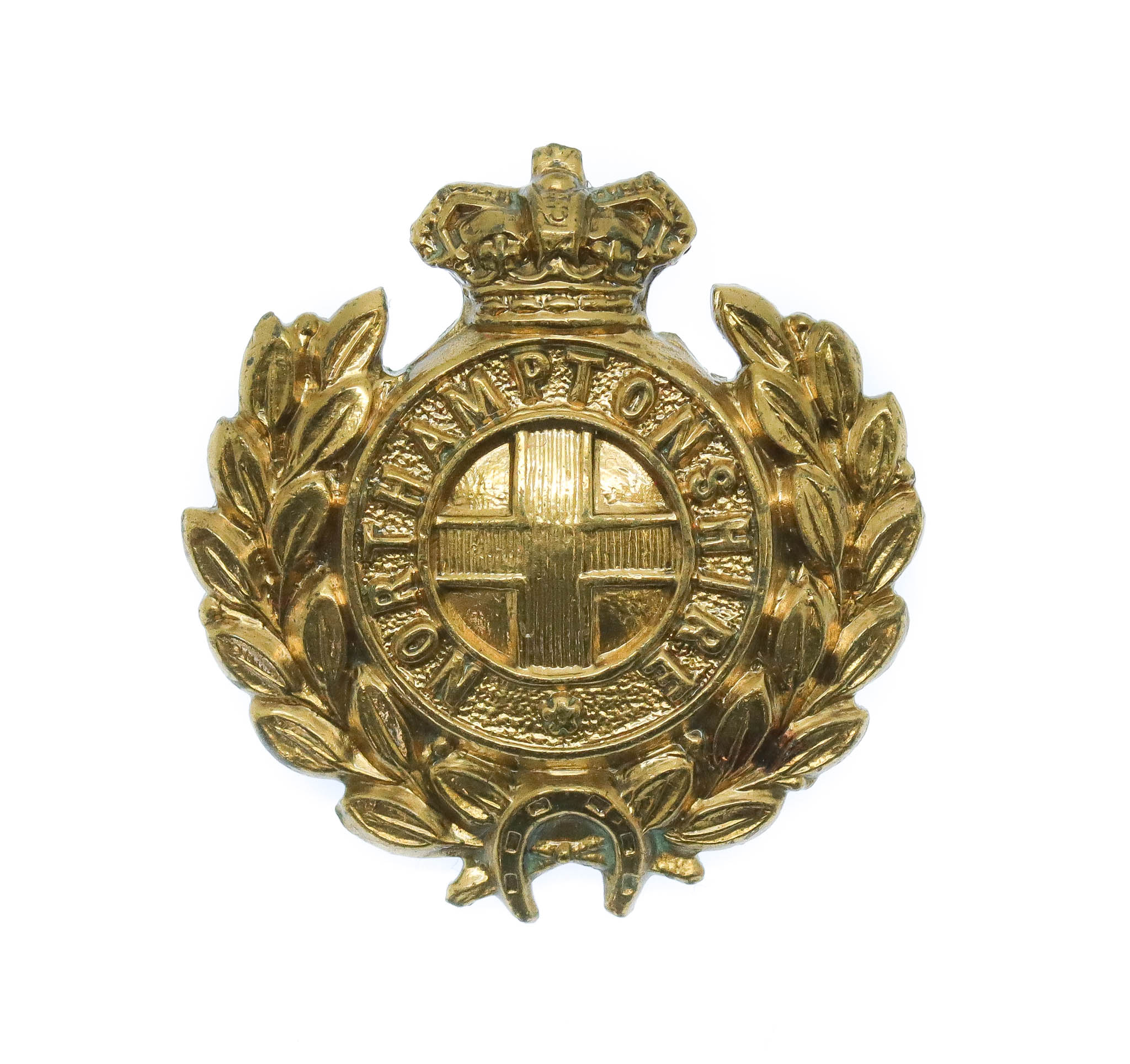 Victorian Northamptonshire Regiment Collar Badge