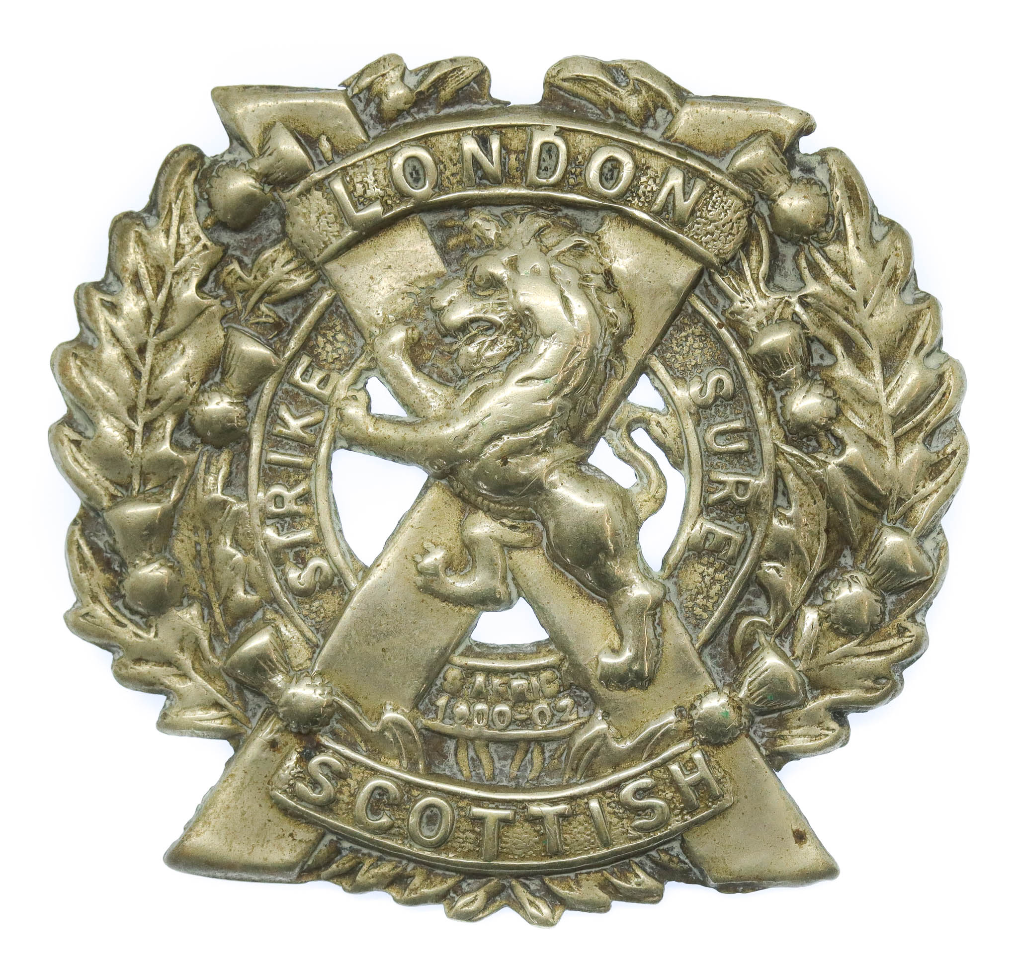 14th County of London Bn. (London Scottish) London Regiment Cap Badge