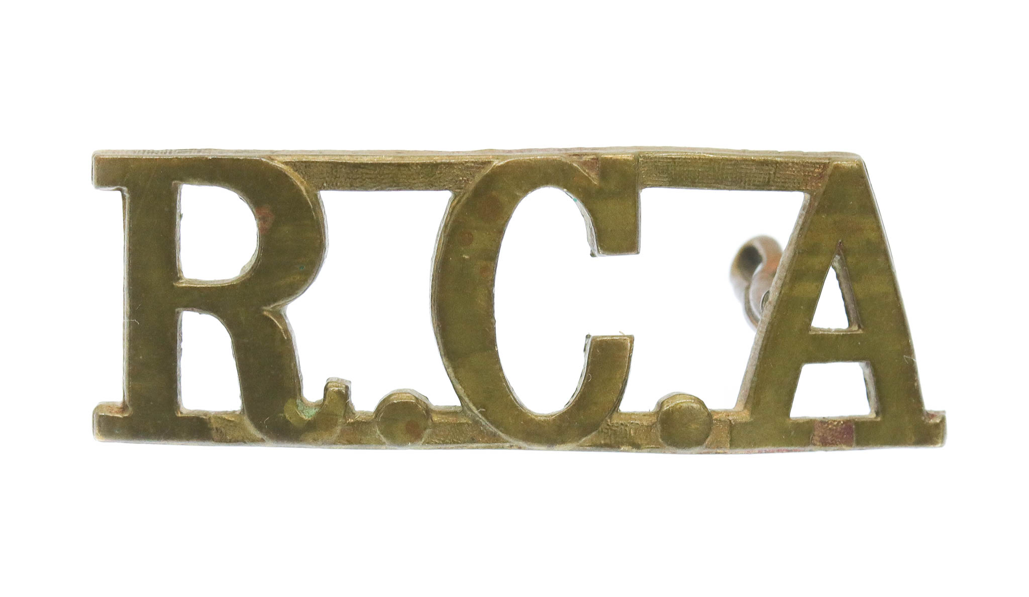 Royal Canadian Artillery (R.C.A.) Shoulder Title