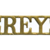 Royal Scots Greys (GREYS) Shoulder Title