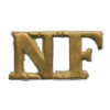 Northumberland Fusiliers (N.F.) Shoulder Title