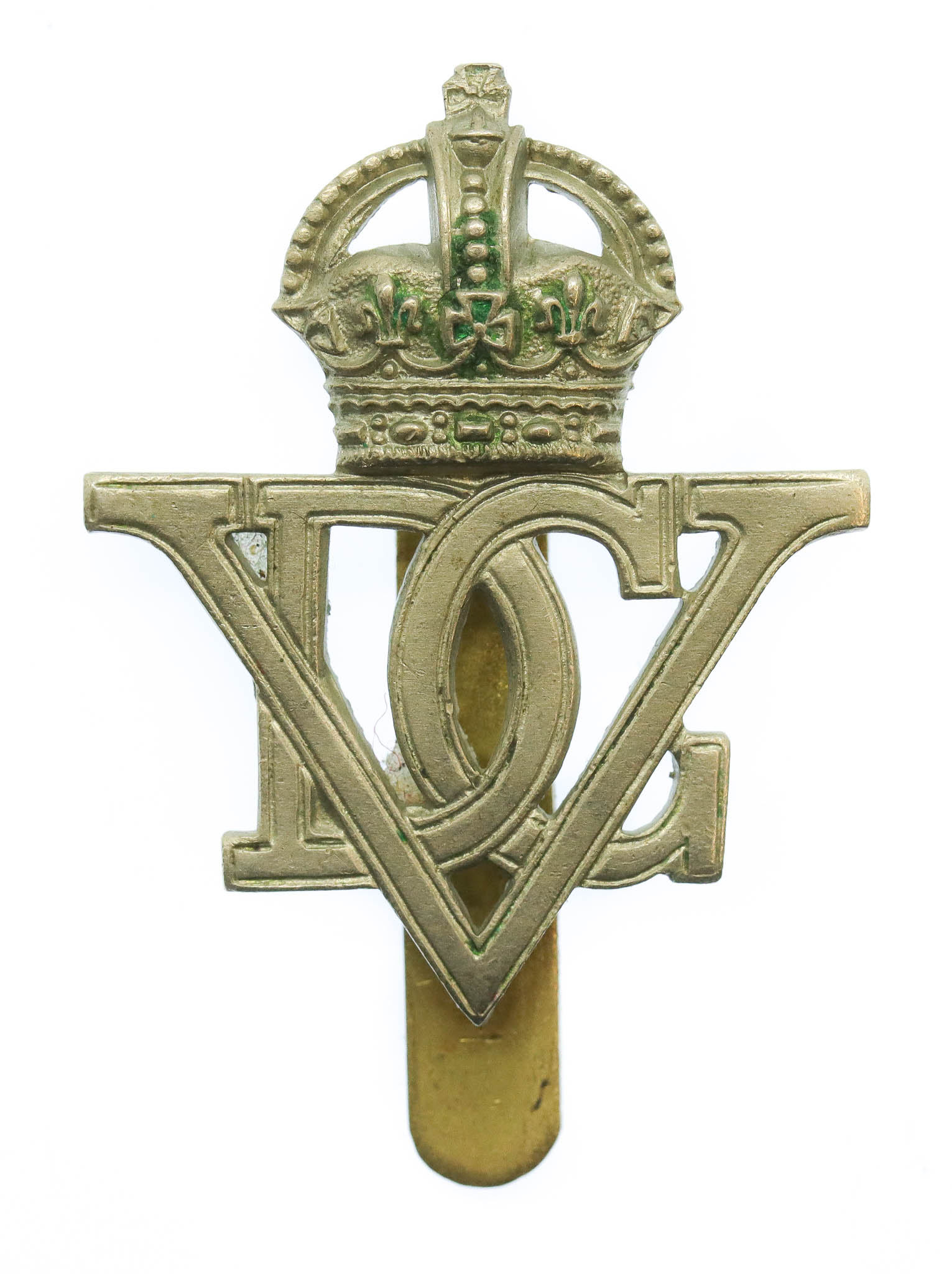 5th (Royal Inniskilling) Dragoon Guards Cap Badge - King's Crown