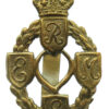 Royal Electrical & Mechanical Engineers (R.E.M.E.) Cap Badge - King's Crown (1st Pattern)