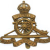 Royal Artillery Cap Badge - King's Crown