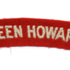 Green Howards (GREEN HOWARDS) Cloth Shoulder Title
