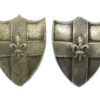 Pair of Lincoln City Police Collar Badges