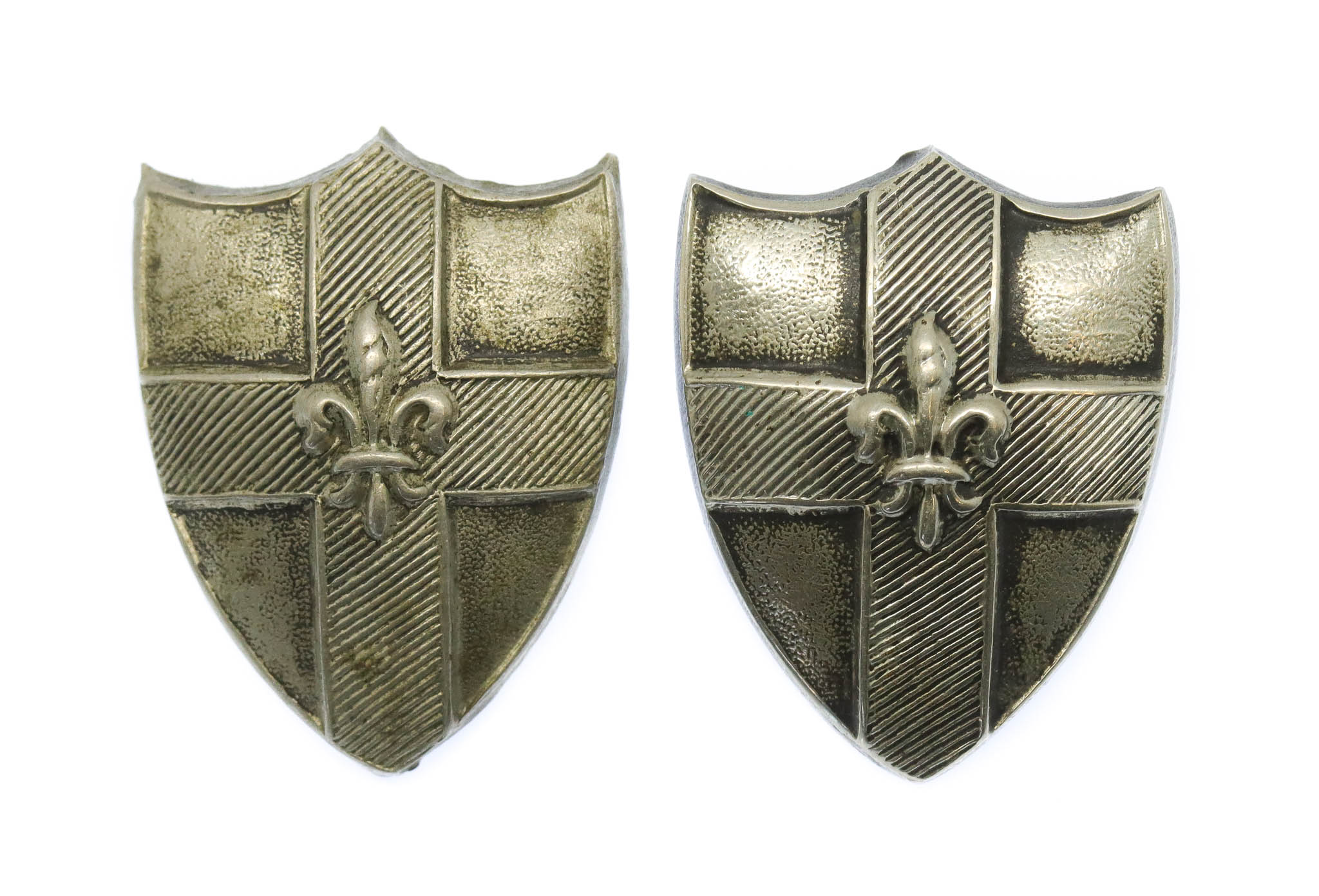 Pair of Lincoln City Police Collar Badges