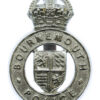 Bournemouth Borough Police Cap Badge - King's Crown