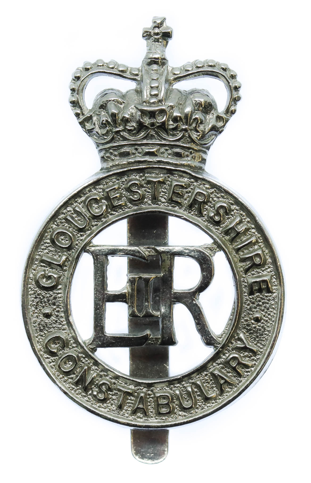 Gloucestershire Constabulary Cap Badge - Queen's Crown