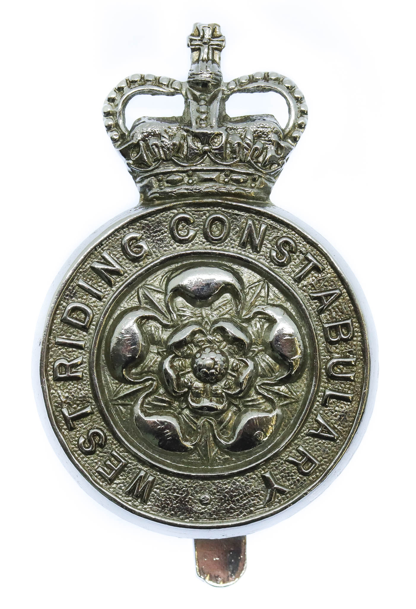 West Riding Constabulary Cap Badge - Queen's Crown