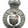 Lincoln City Police Cap Badge - King's Crown