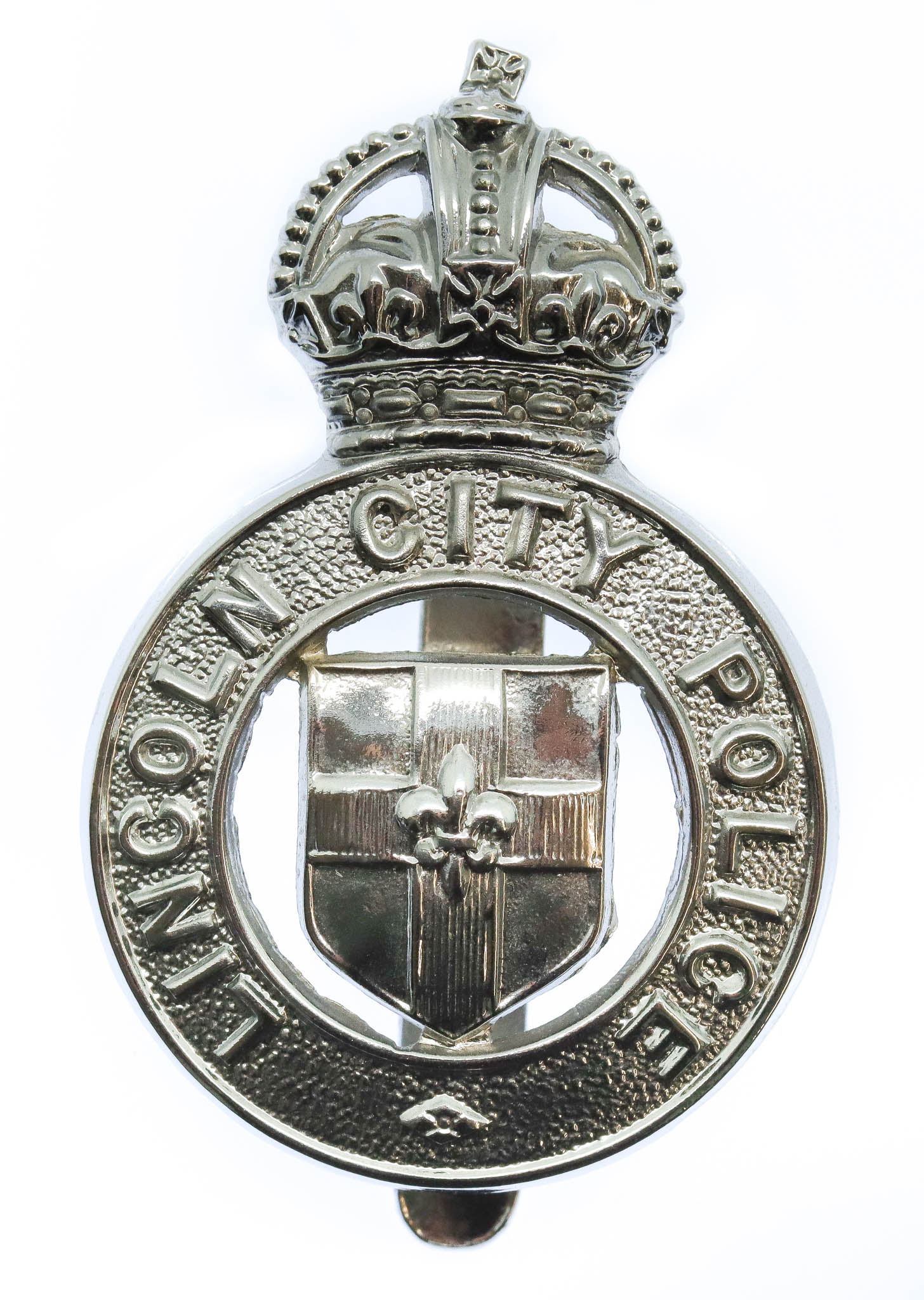 Lincoln City Police Cap Badge - King's Crown