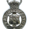 York City Police Cap Badge - Queen's Crown