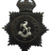 Kent Constabulary Night Helmet Plate - King's Crown