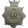 South Wales Constabulary Helmet Plate - Queen's Crown