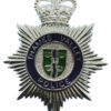 Thames Valley Police Enamelled Helmet Plate - Queen's Crown