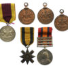 Ashanti Star 1896 and Queen's South Africa Medal (Clasps - Cape Colony, Tugela Heights, Relief of Ladysmith) with Four Sporting Medals - Company Sergeant Major W. Carter, Army Service Corps
