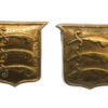 Pair of Essex Regiment Collar Badges