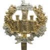 Essex Regiment Anodised (Staybrite) Cap Badge