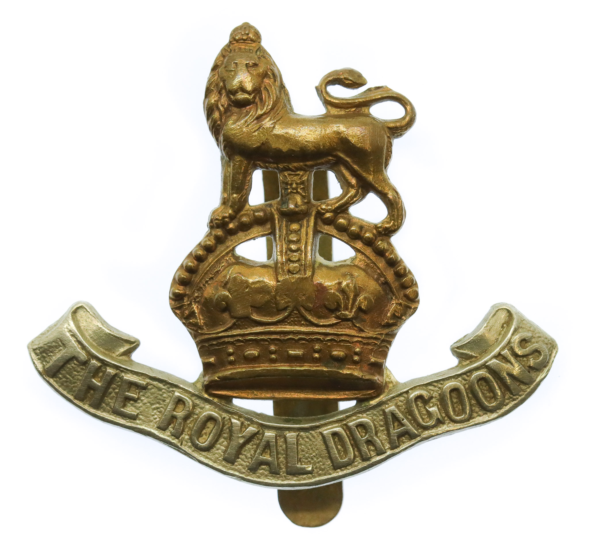 The Royal Dragoons Cap Badge - King's Crown