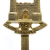 Loyal Suffolk Hussars Anodised (Staybrite) Beret Badge