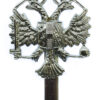 Queen's Dragoon Guards Chrome Cap Badge