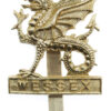 Wessex Brigade Anodised (Staybrite) Cap Badge