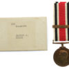 George VI Special Constabulary Long Service Medal (Bar - Long Service, 1929) - Alfred A. Hodge, Cheshire Constabulary