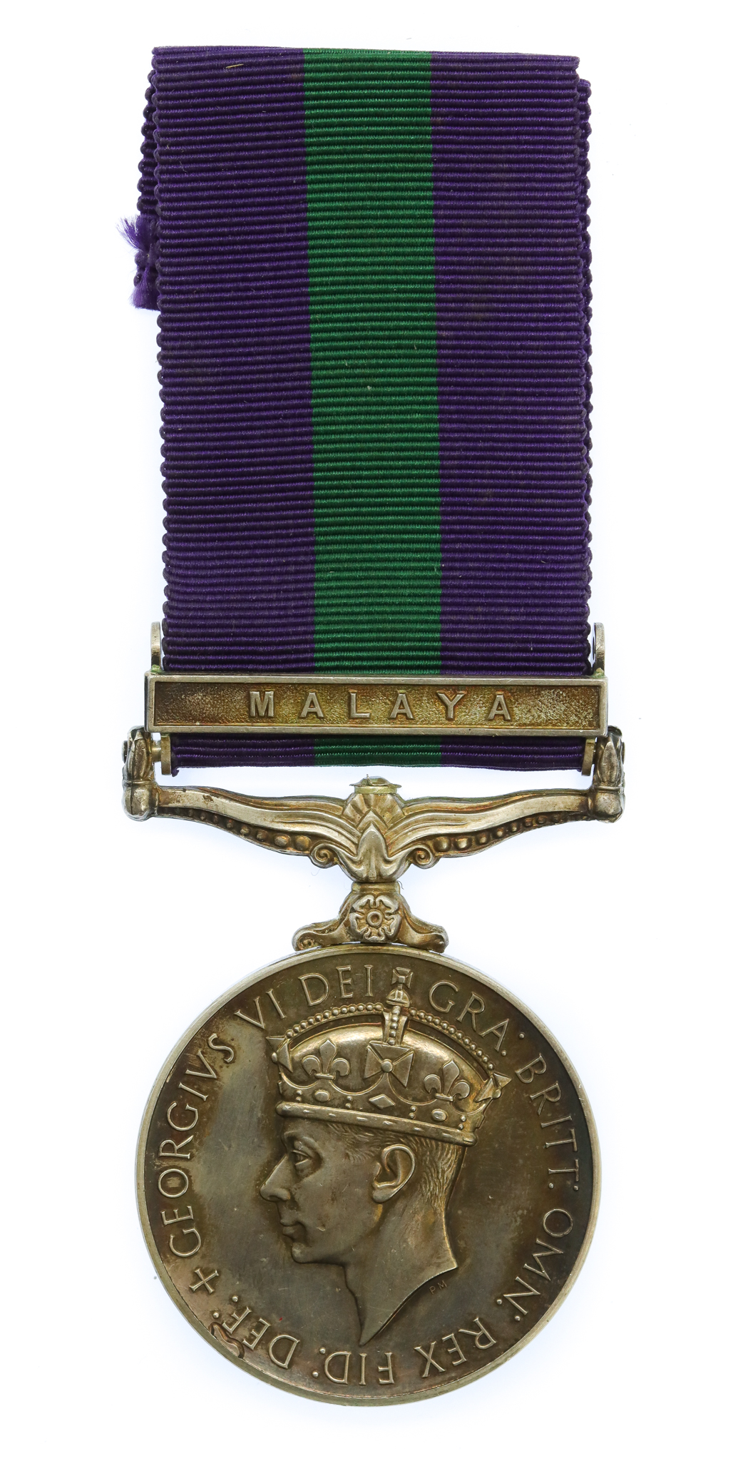 George VI General Service Medal (Clasp - Malaya) - Spr. C. Pattison, Royal Engineers