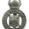 Cambridge Borough Police Cap Badge - King's Crown