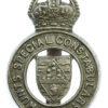 Hunts Special Constabulary Cap Badge - King's Crown