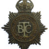British Transport Commission (B.T.C.) Police Night Helmet Plate - King's Crown