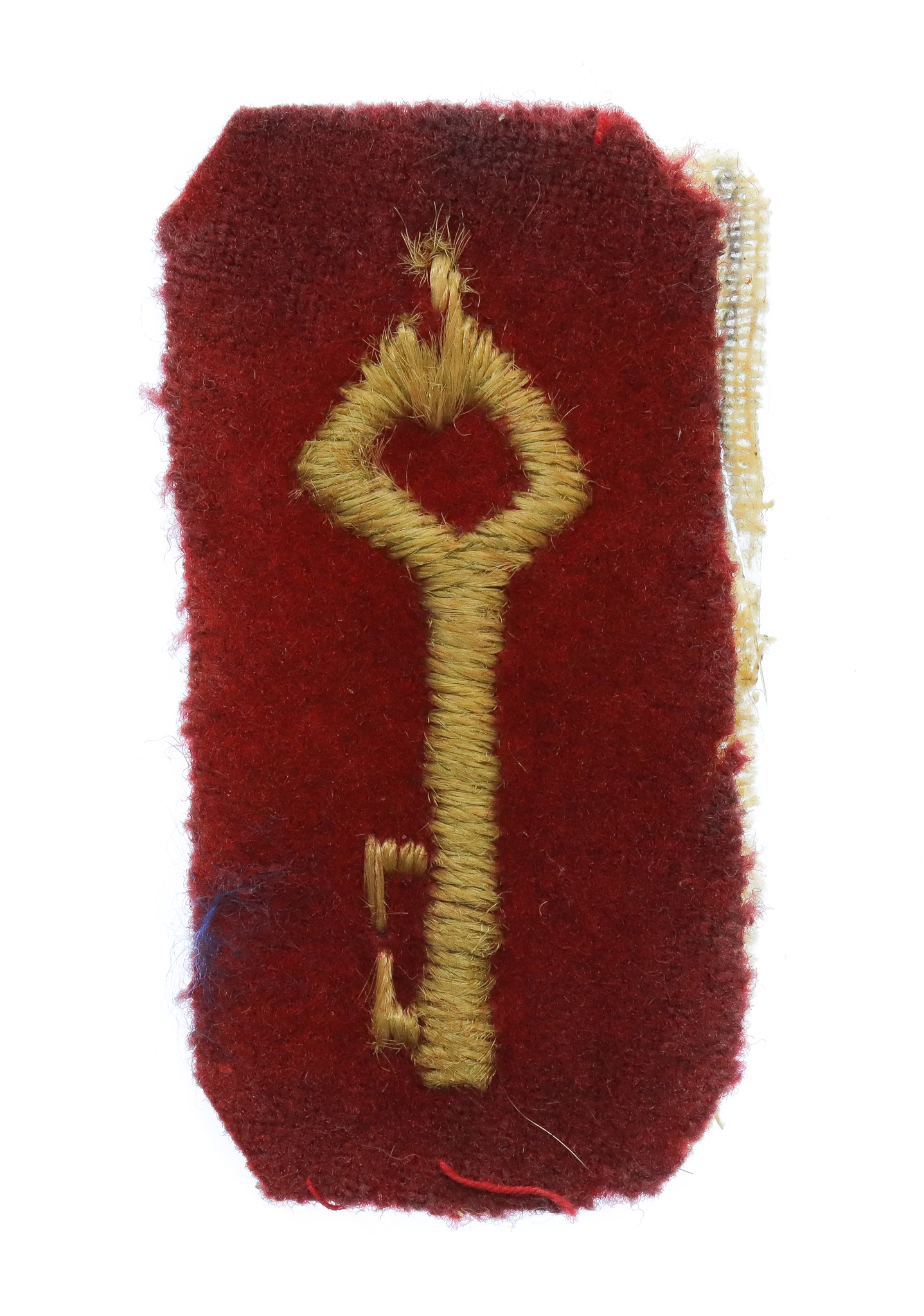 Gibraltar Garrison Cloth Formation Sign