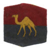 G.H.Q. Middle East Land Forces (M.E.L.F.) Printed Formation Sign