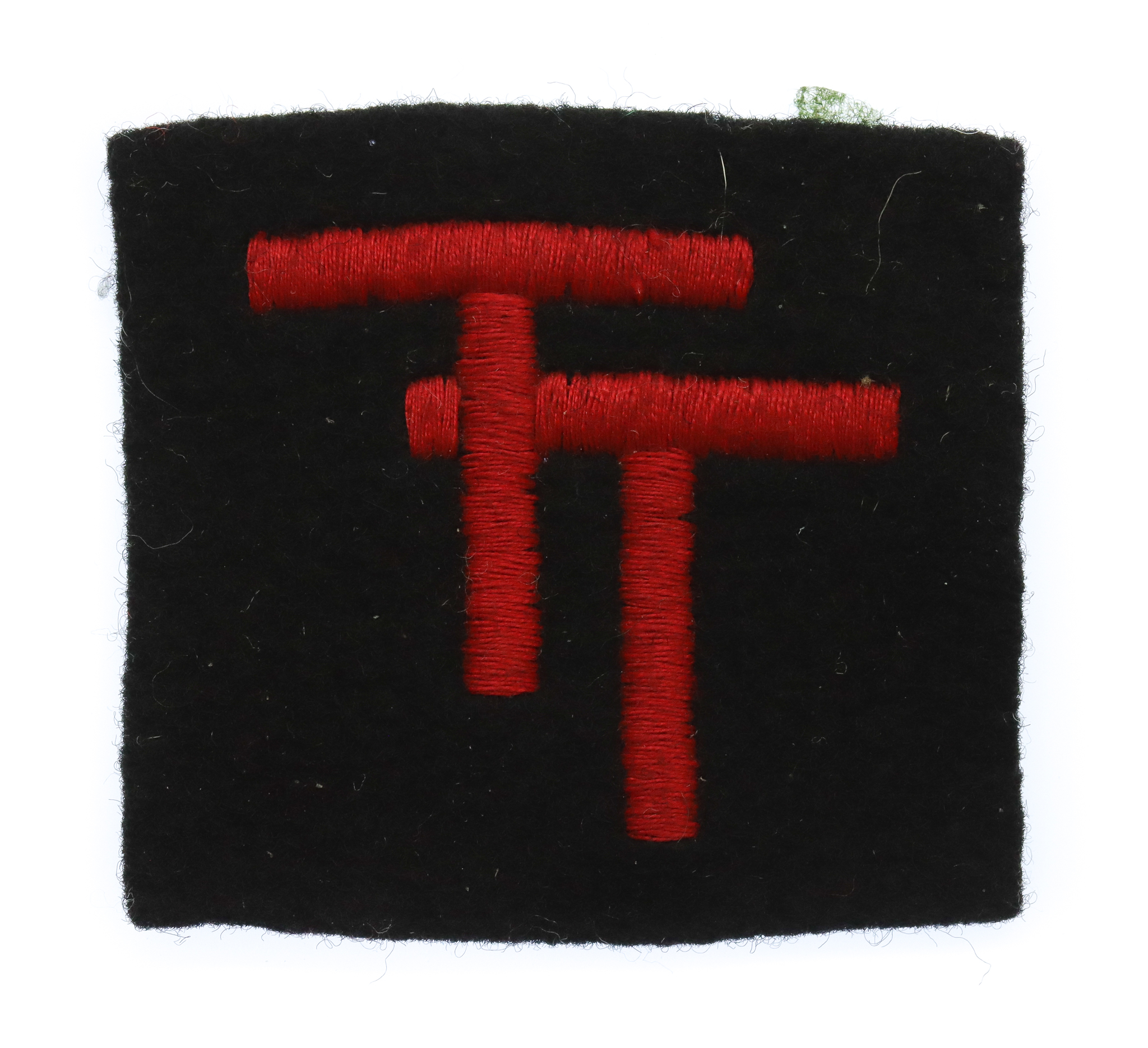 50th (Northumbrian) Division Cloth Formation Sign