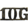 10th Gurkha Rifles (10G) Shoulder Title