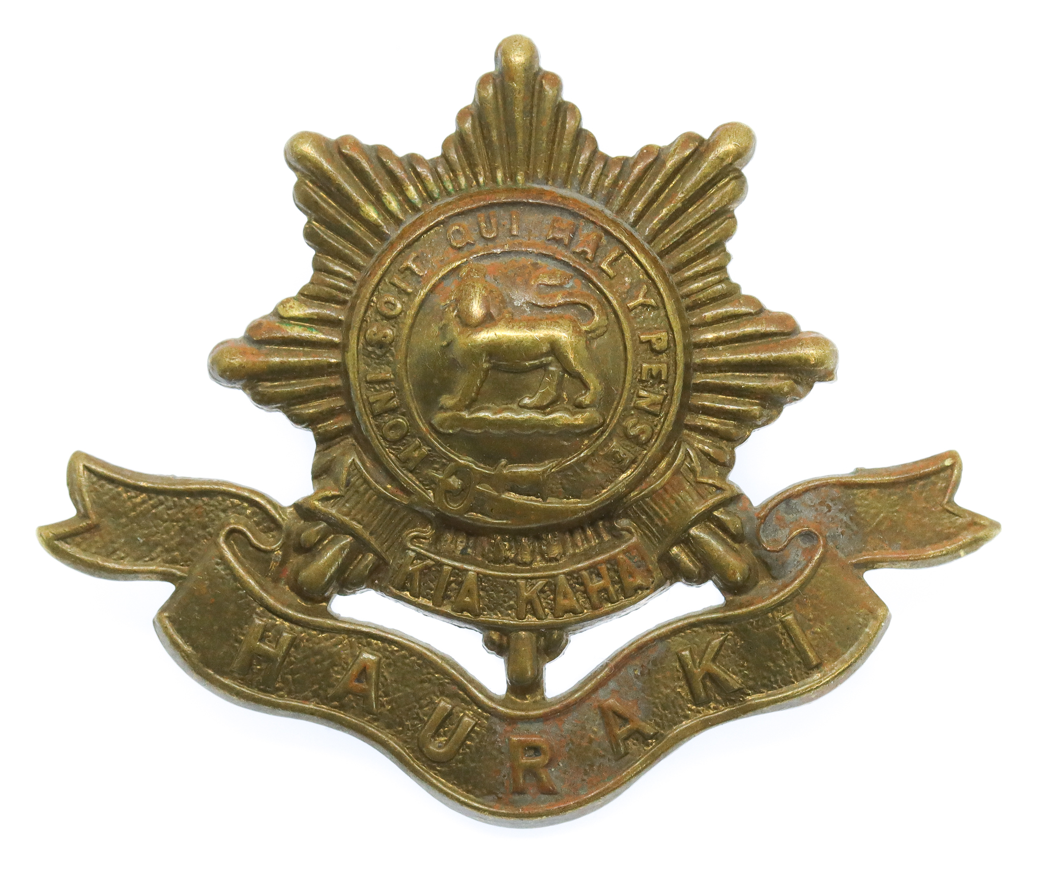 New Zealand 6th Hauraki Regiment Cap Badge