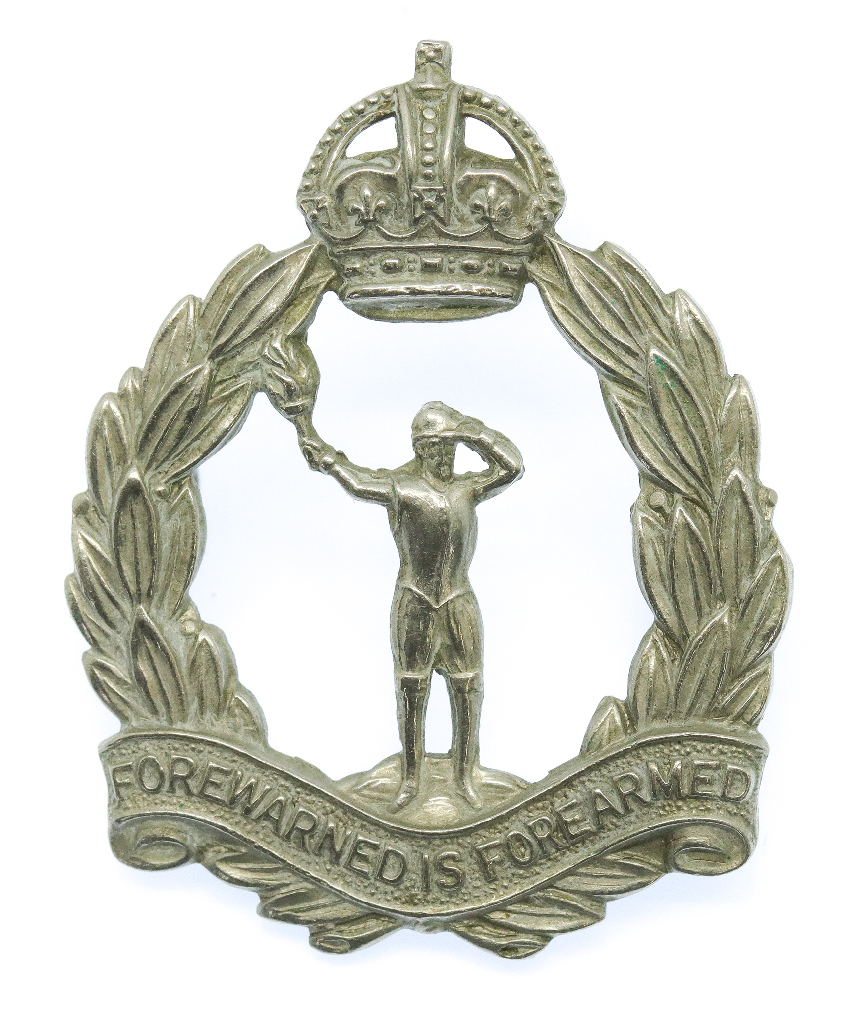Royal Observer Corps Cap Badge - King's Crown