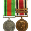 WW2 Defence Medal and George V Special Constabulary Long Service Medal (2 Bars - Long Service 1948, Long Service 1958) - Maurice Weiner