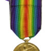 WW1 Victory Medal - Pte. J.B. Waind, 17th (North Eastern Railway Pioneers) Bn. Northumberland Fusiliers - Died of Wounds 12/11/17