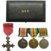 MBE (Civil Division), WW1 British War Medal, Victory Medal and WW2 Defence Medal Group of Four - 2.A.M. H.T. Field, Royal Air Force