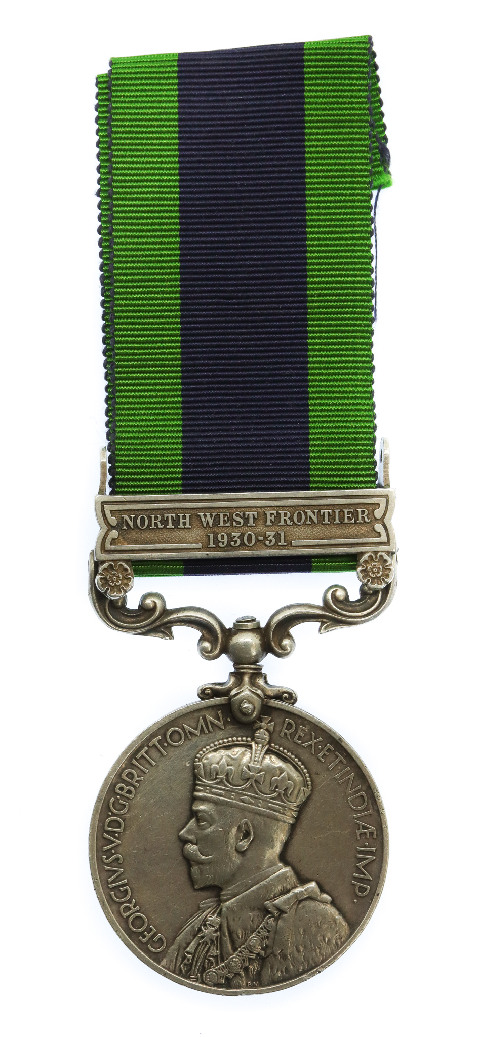 1908 India General Service Medal (Clasp - North West Frontier 1930-31) - Gnr. T.G. Howells, Royal Artillery