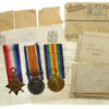 WW1 1914-15 Star Medal Trio - Pte. T. Wilson, 19th (4th City Pals) Bn. Manchester Regiment - K.I.A. 13/02/16