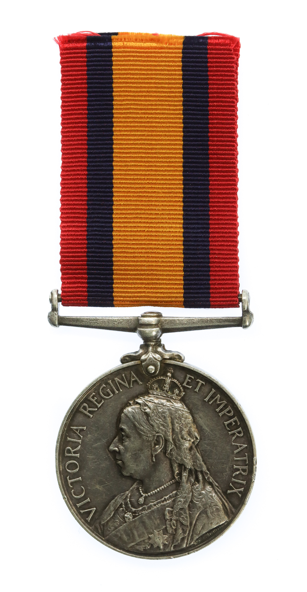 Queen's South Africa Medal (No Clasps) - Ordly. T.H. Johnson, St. John Ambulance Brigade
