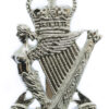 Royal Ulster Rifles Anodised (Staybrite) Cap Badge