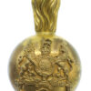 Royal Artillery Officer's Busby Badge & Plume Holder - King's Crown