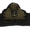 Royal Navy Officer's Bullion Cap Badge & Band