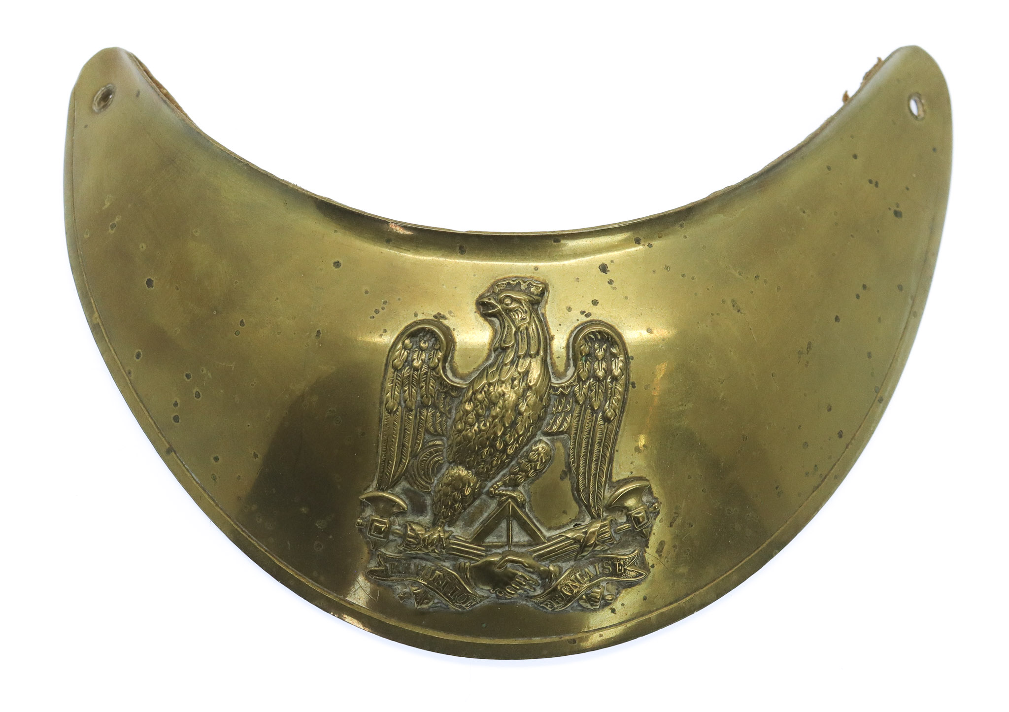 19th Century French Army Officer's Gorget