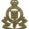 Royal Canadian Army Ordnance Corps Cap Badge - King's Crown